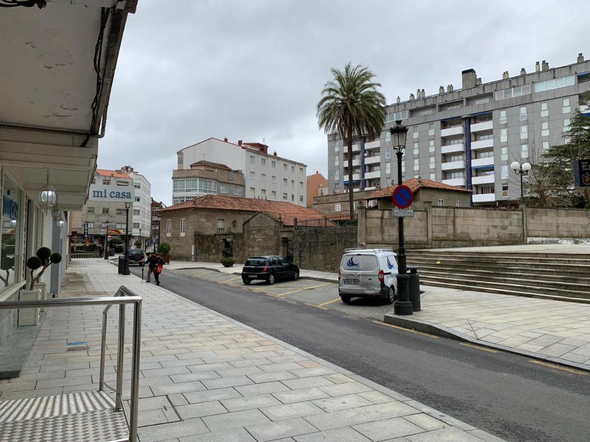 Apartamento se alquila piso céntrico en Sanxenxo c/garaje Exterior foto